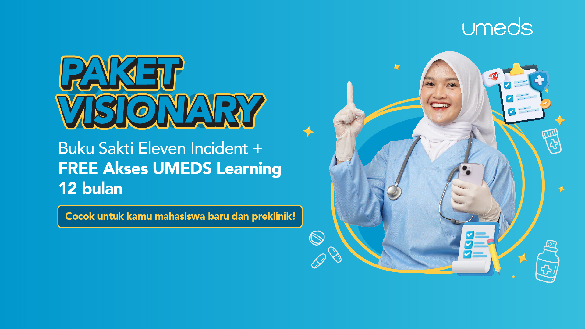 Buku Sakti Eleven Incident : PAKET VISIONARY